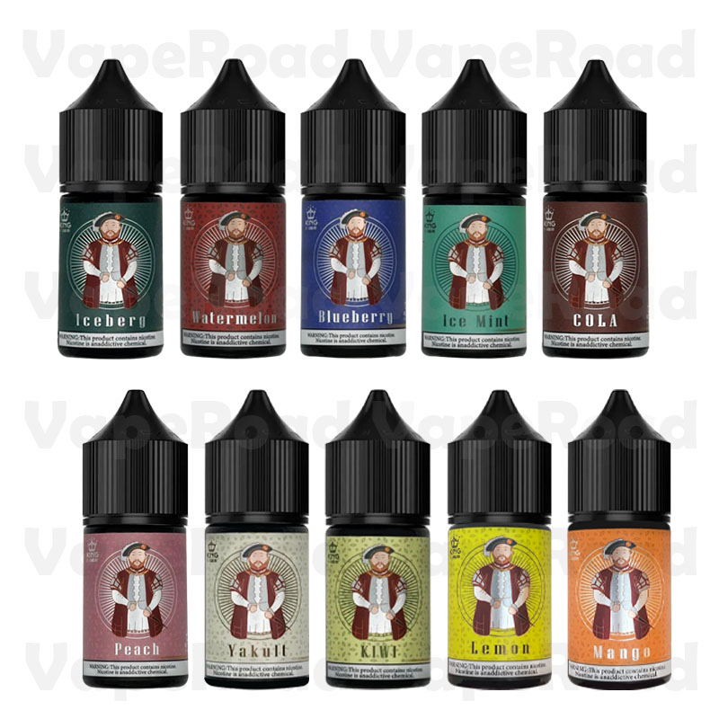 《K!NG》皇家精品 一試上癮 KING 通用彈同廠 (30)【冰心藍莓】(原價:550)