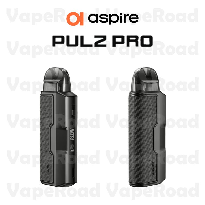 Aspire Pulz Pro 主機｜最大 30W 輸出・可調進氣・1400mAh 電量・通用 Minican 系列煙彈